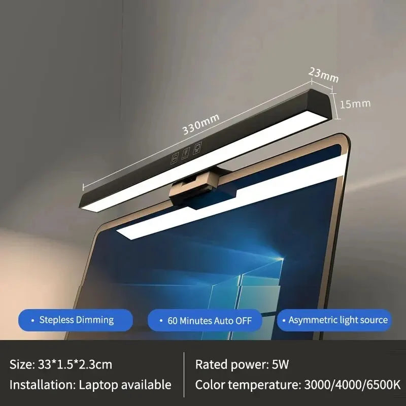 Barre lumineuse pour écran USB