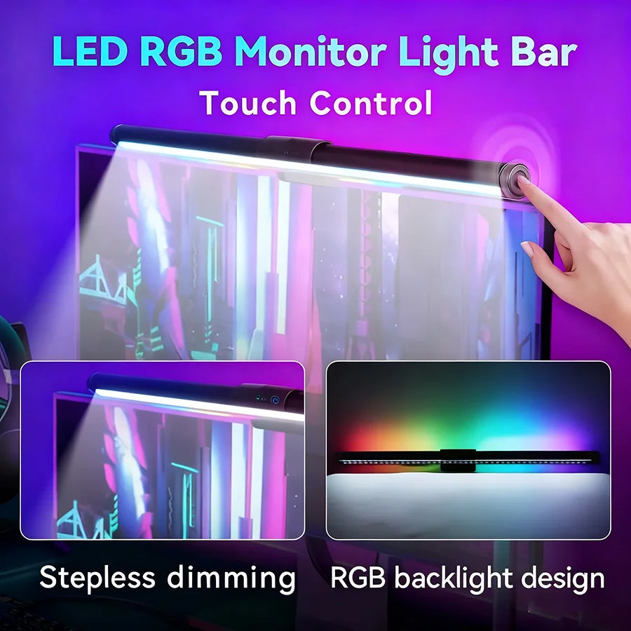 Lampe écran RGB pour setup