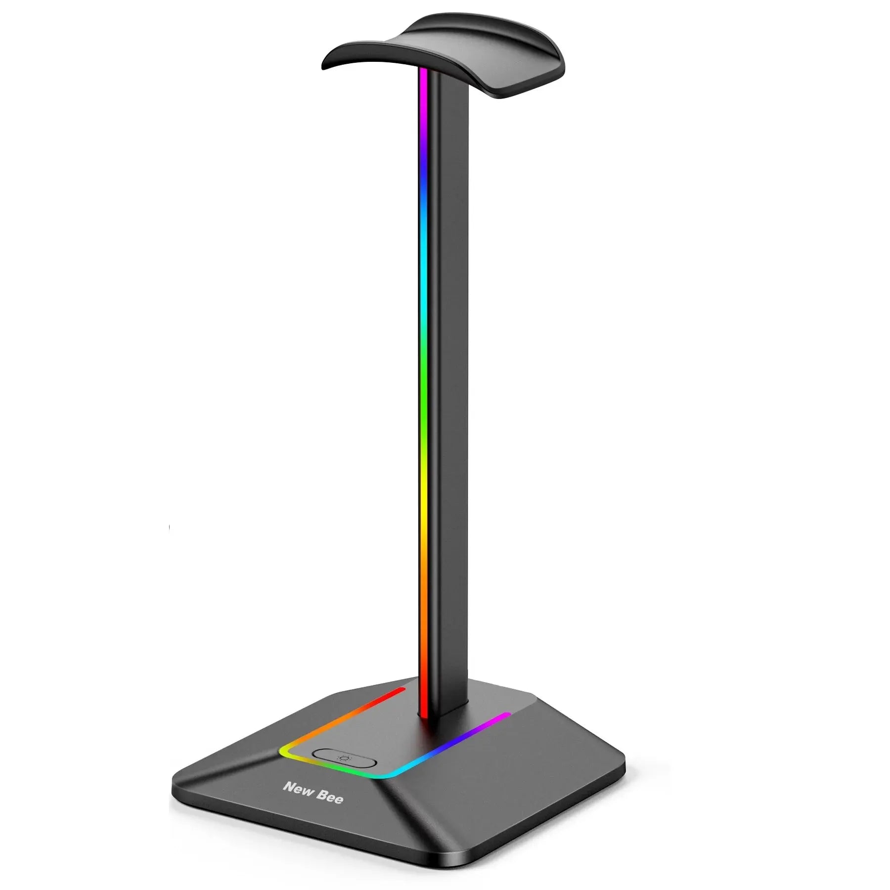 Support casque RGB avec ports USB
