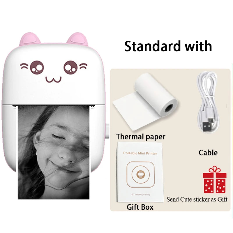 Mini imprimante Bluetooth pour étiquettes
