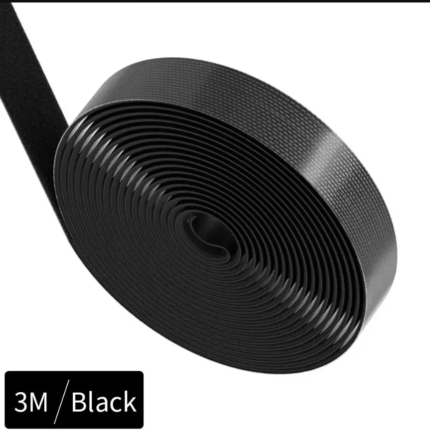 Adjustable cable organizer strip