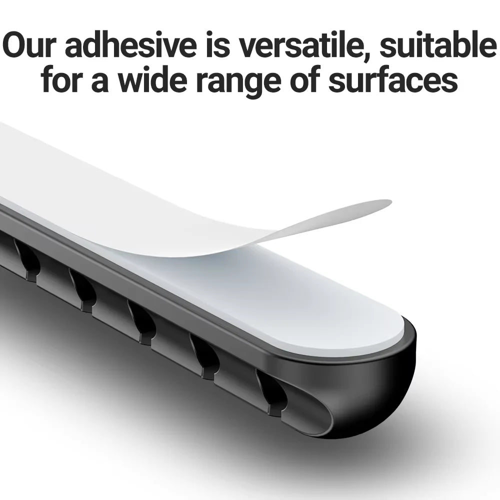 Adhesive cable organizer