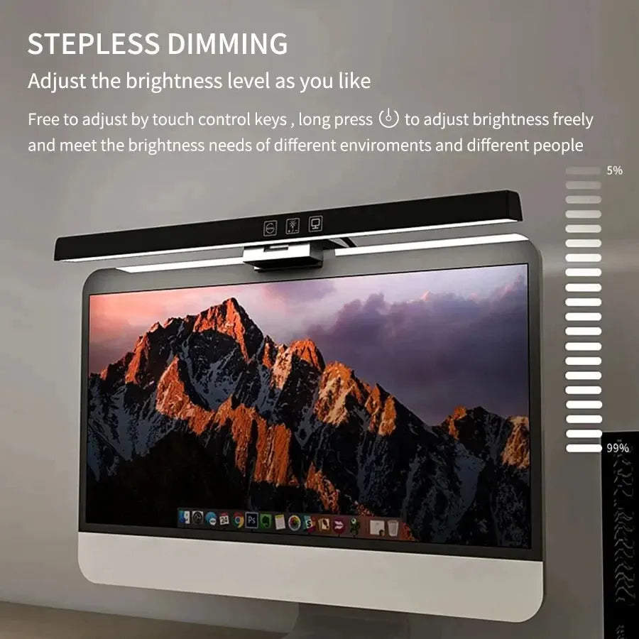 Barre lumineuse pour écran USB