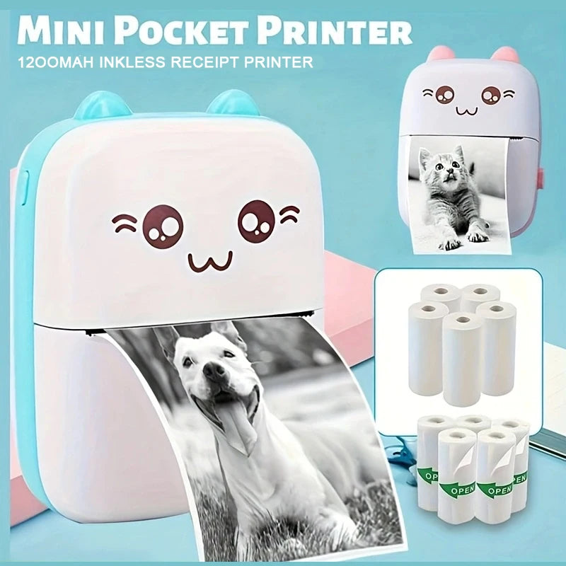 Mini imprimante Bluetooth pour étiquettes