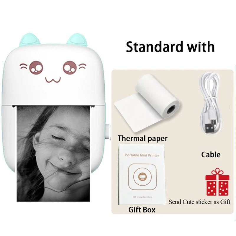 Mini imprimante Bluetooth pour étiquettes