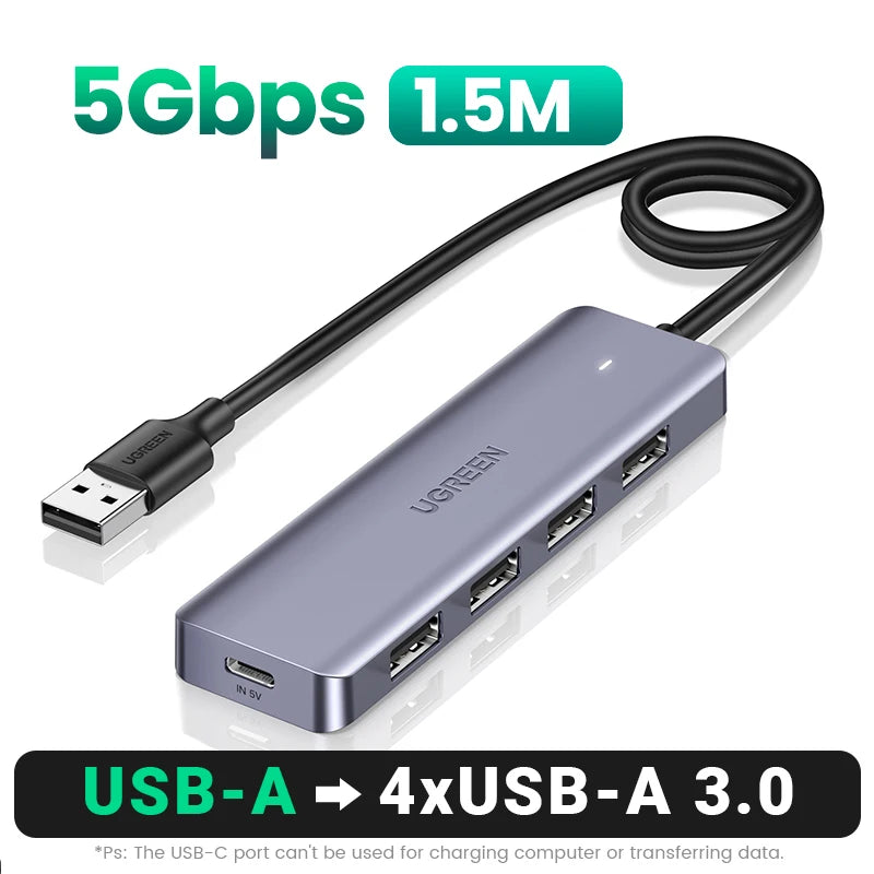 Hub USB-C 4 ports