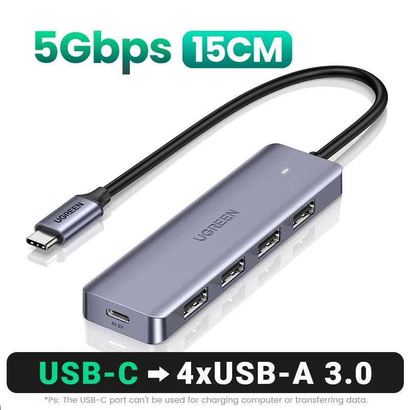Hub USB-C 4 ports