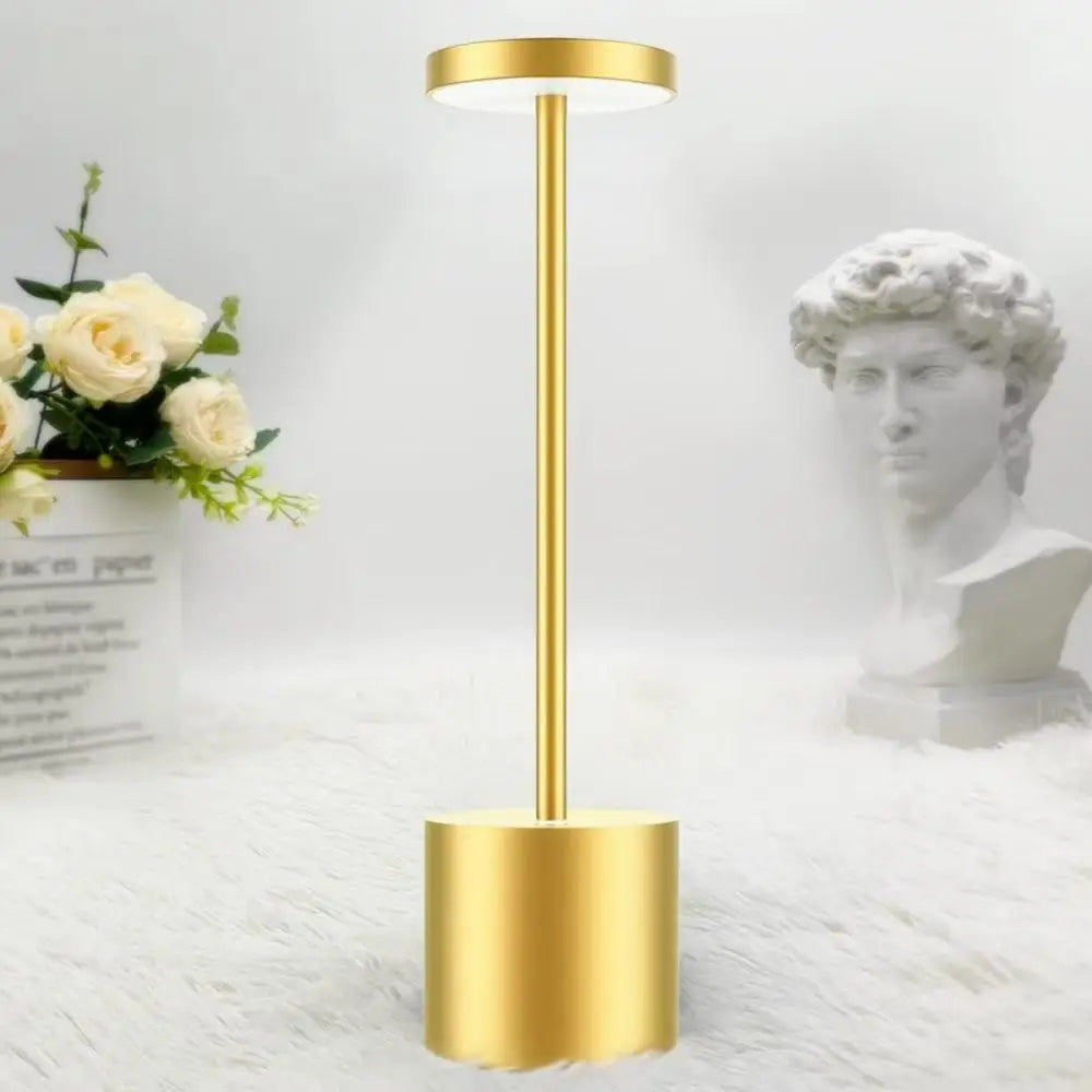 Cordless touch LED lamp
