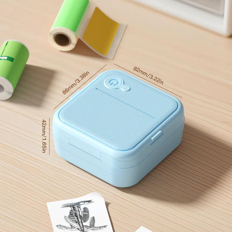 Mini imprimante autocollante sans encre