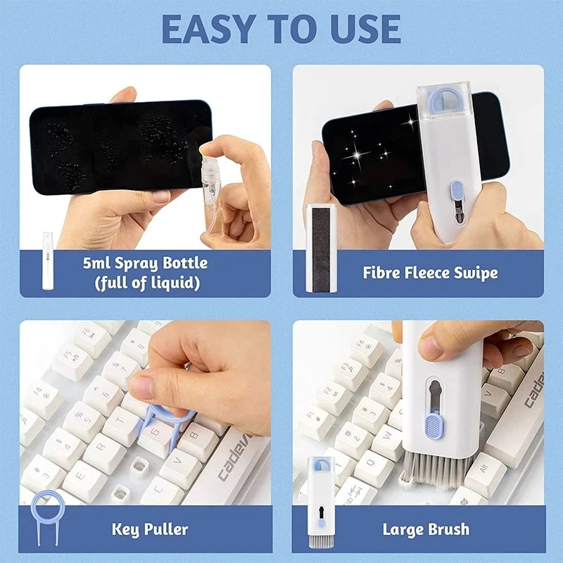 Keyboard and earbud cleaning pen