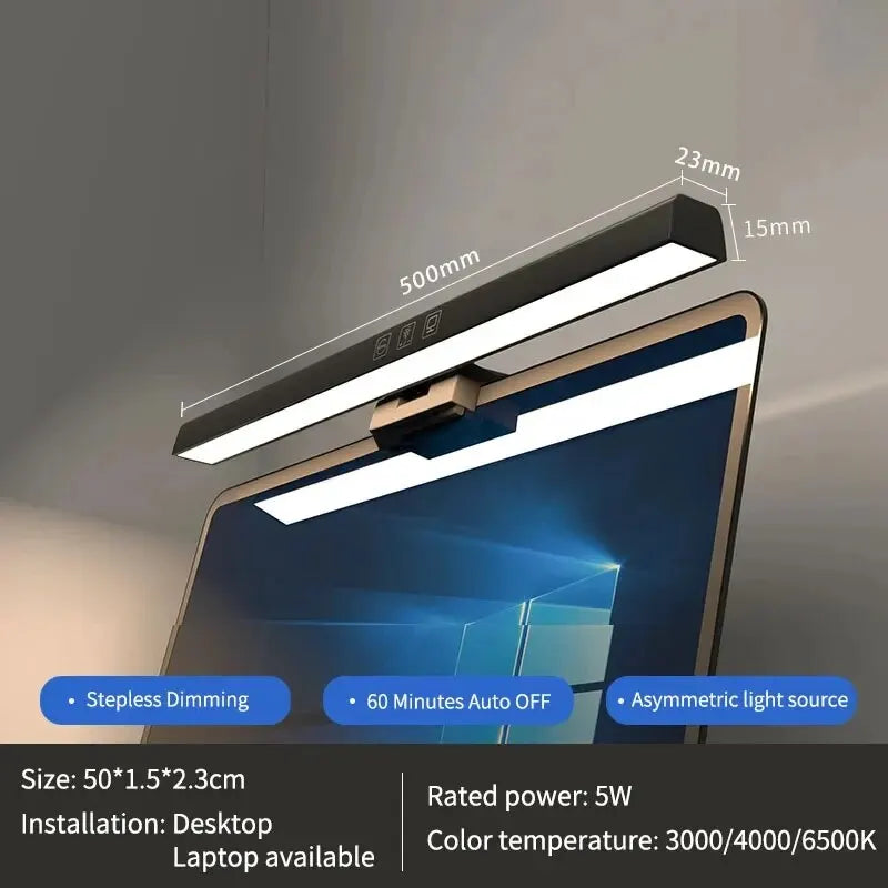 Barre lumineuse pour écran USB