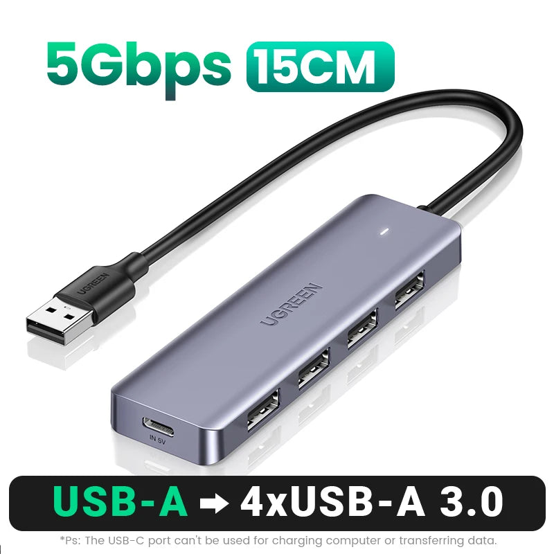 Hub USB-C 4 ports