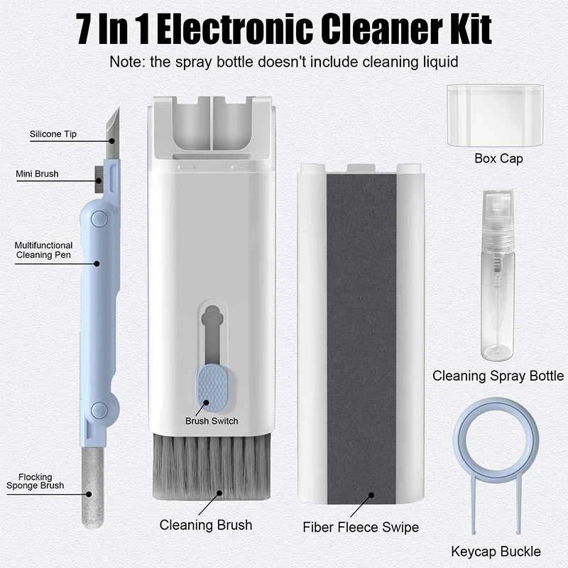 Keyboard and earbud cleaning pen