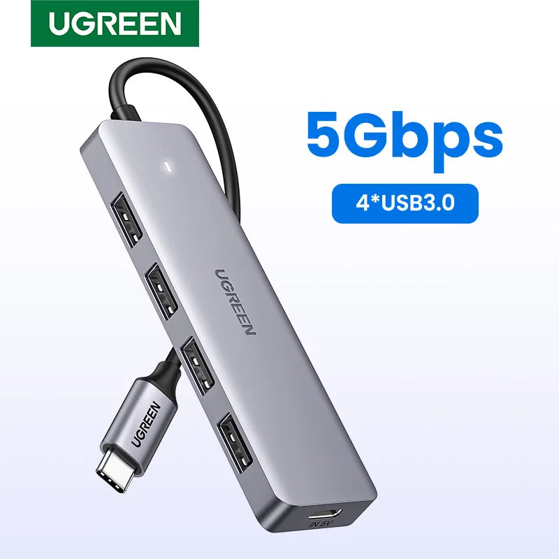 Hub USB-C 4 ports