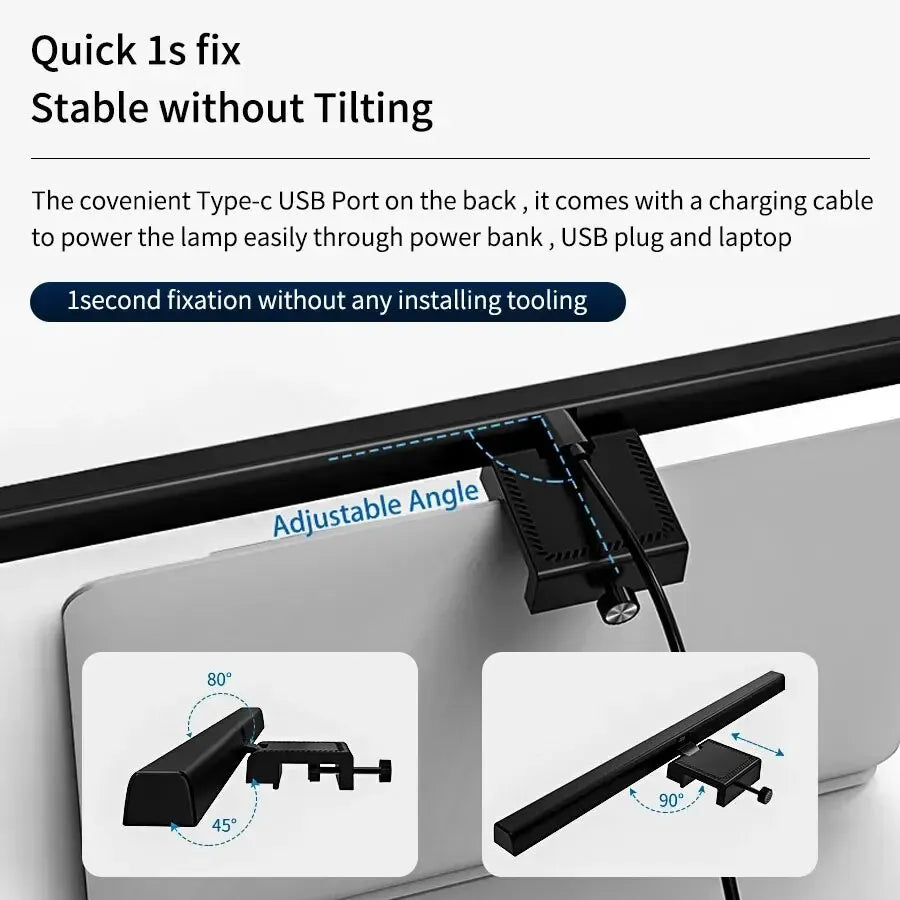 Barre lumineuse pour écran USB
