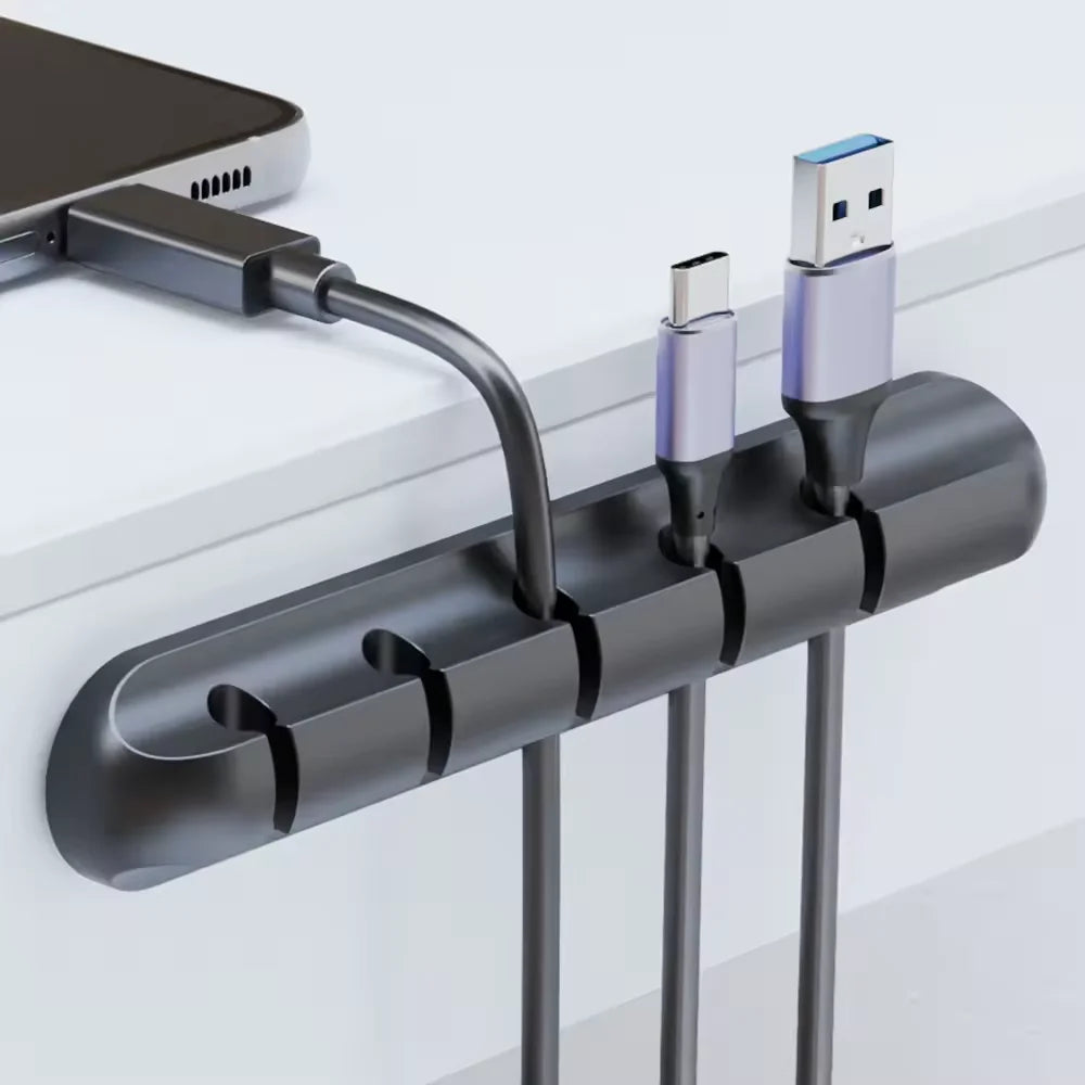 Adhesive cable organizer