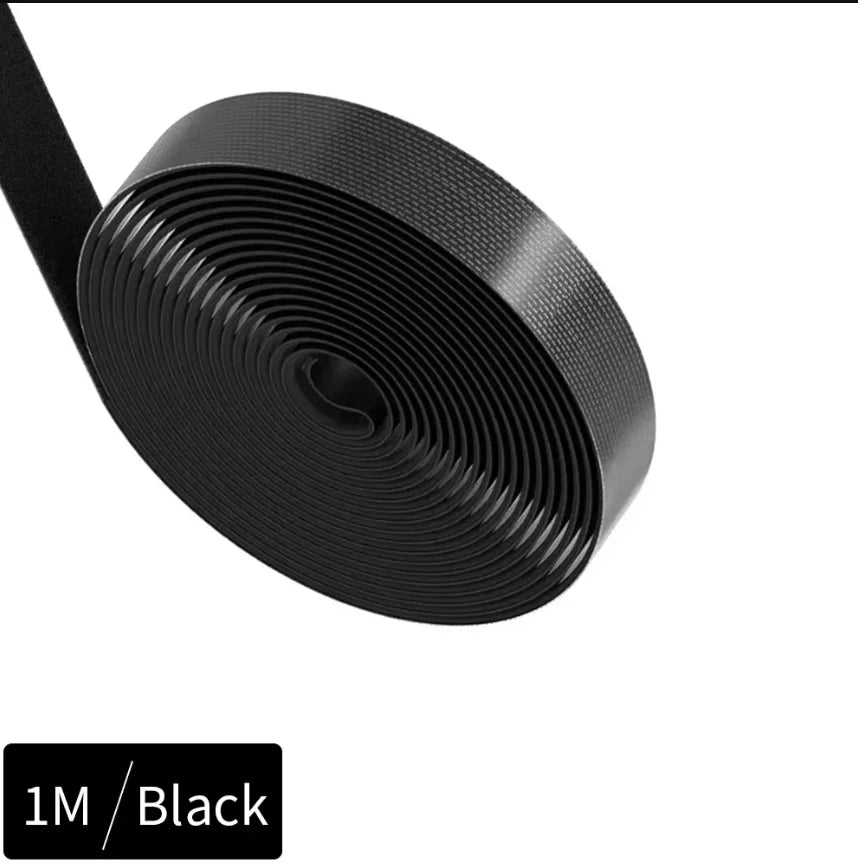 Adjustable cable organizer strip